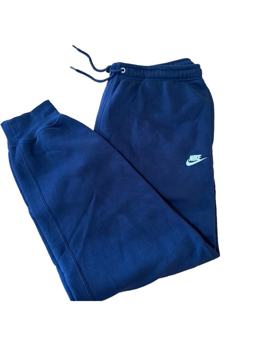 Nike Sportswear Club Fleece Joggers Sweatpants Men’s Large Navy Blue